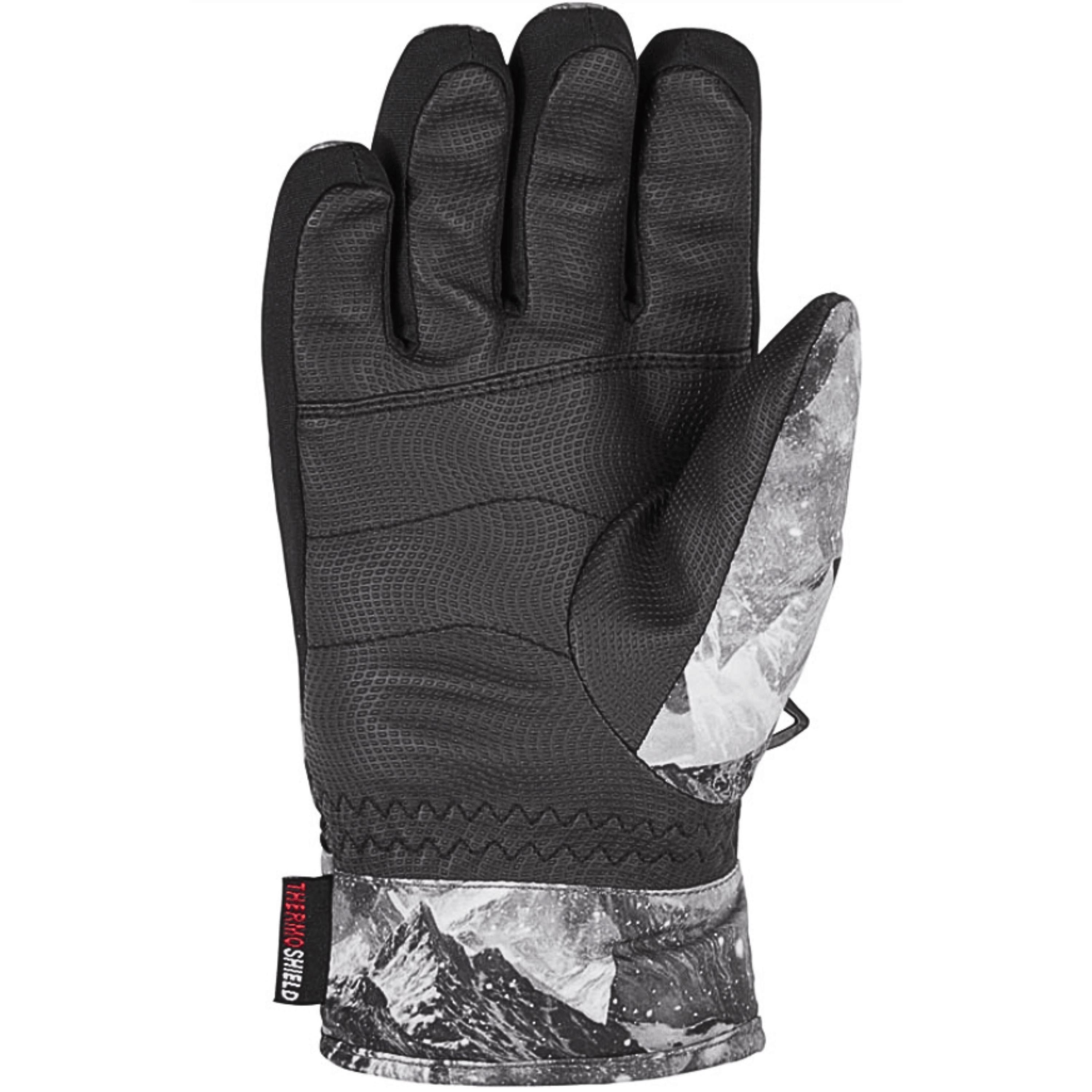 Ziener Guante Labino AS® Junior Grey Mountain Print