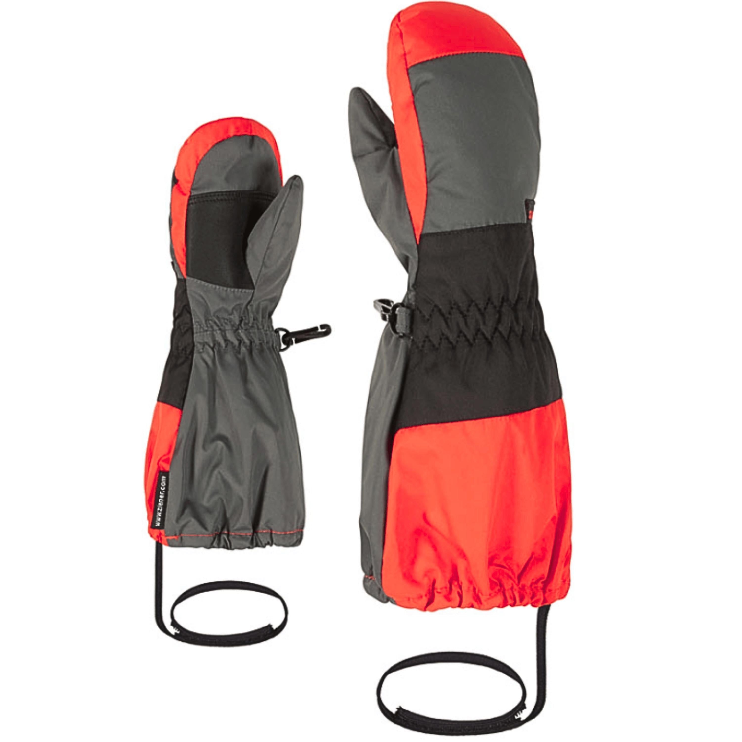 Ziener Guante Mitones Liwi AS® Minis New Red