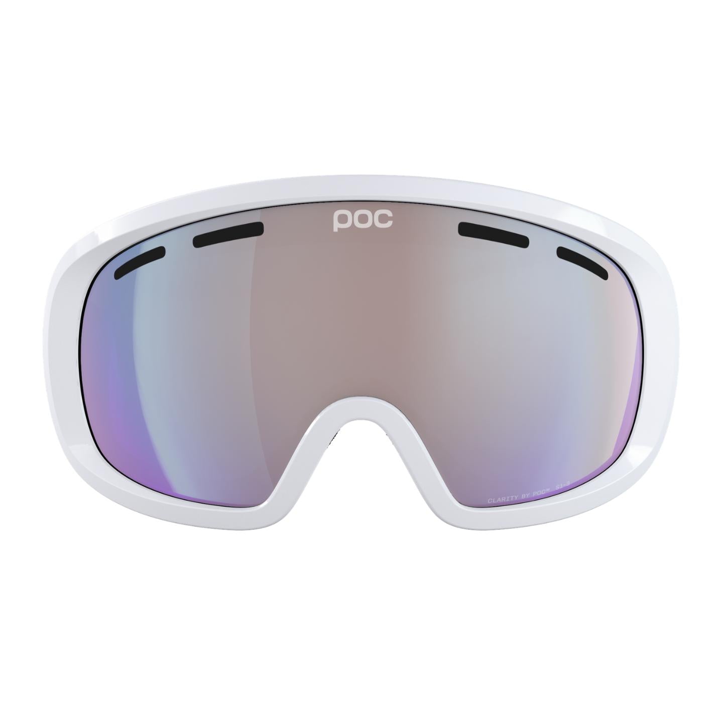 Poc Antiparras Fovea Mid Photochromic Blanca/Changeable Sky Blue
