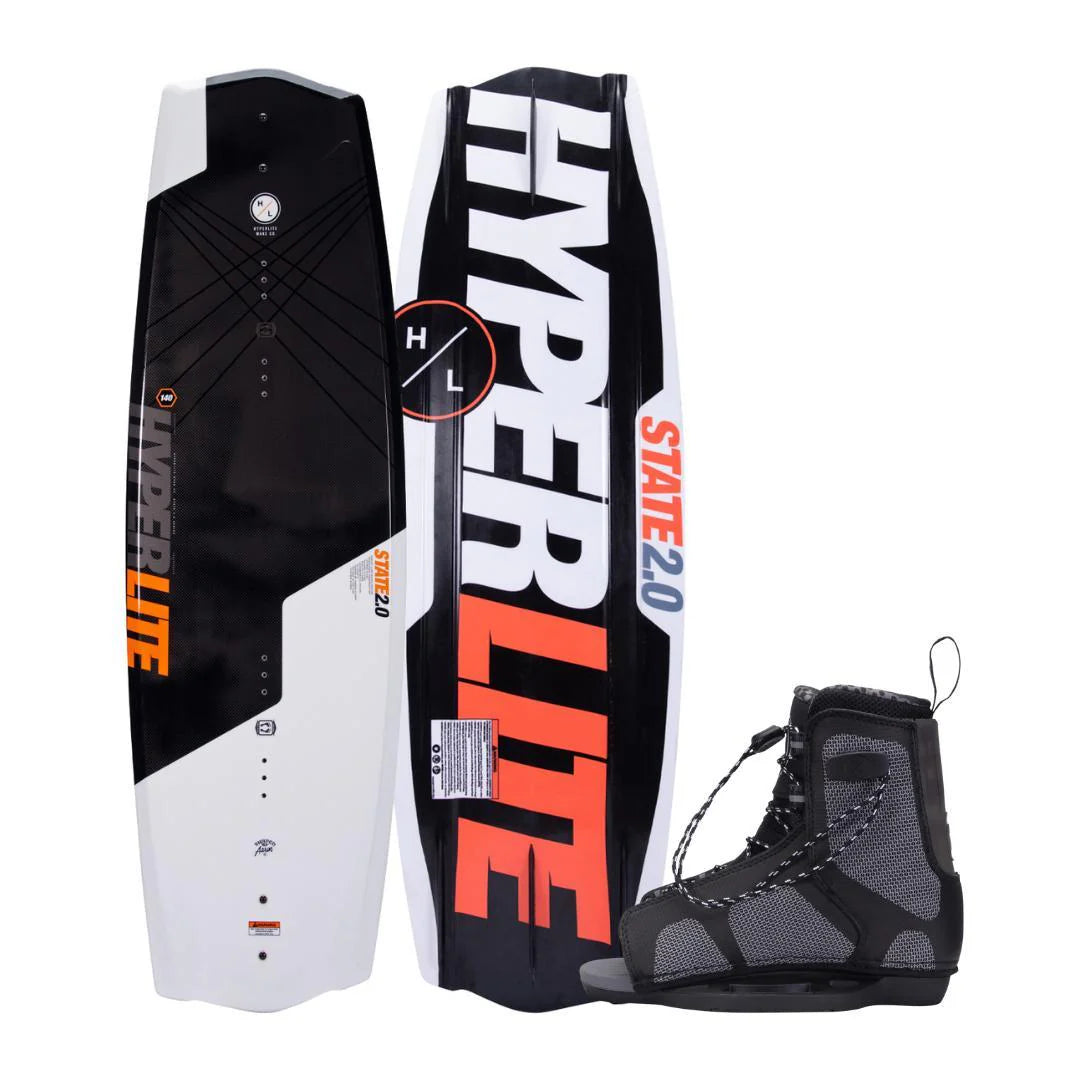 Hyperlite Wakeboard State con Bota Remix 7-10.5
