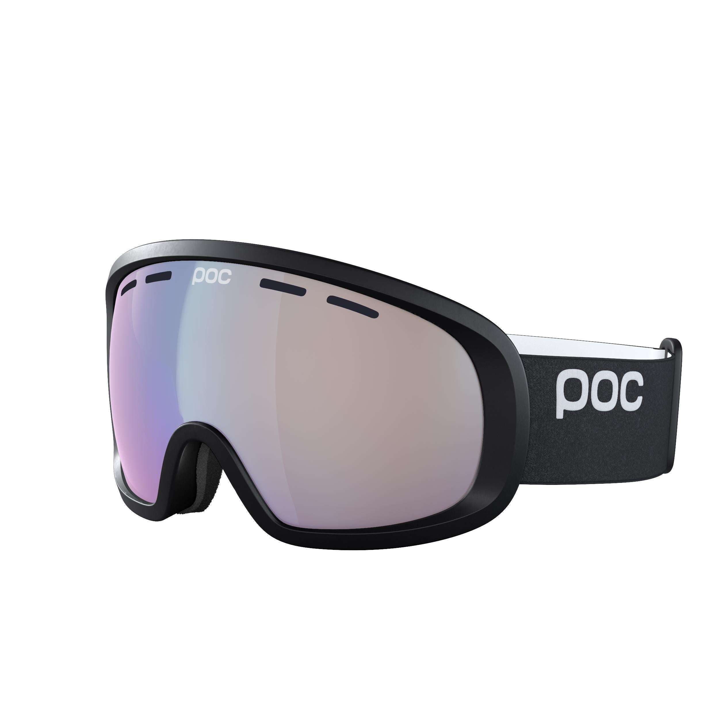 Poc Antiparras Fovea Photochromic Uranium Black/Photochromic/Changeable Sky Blue