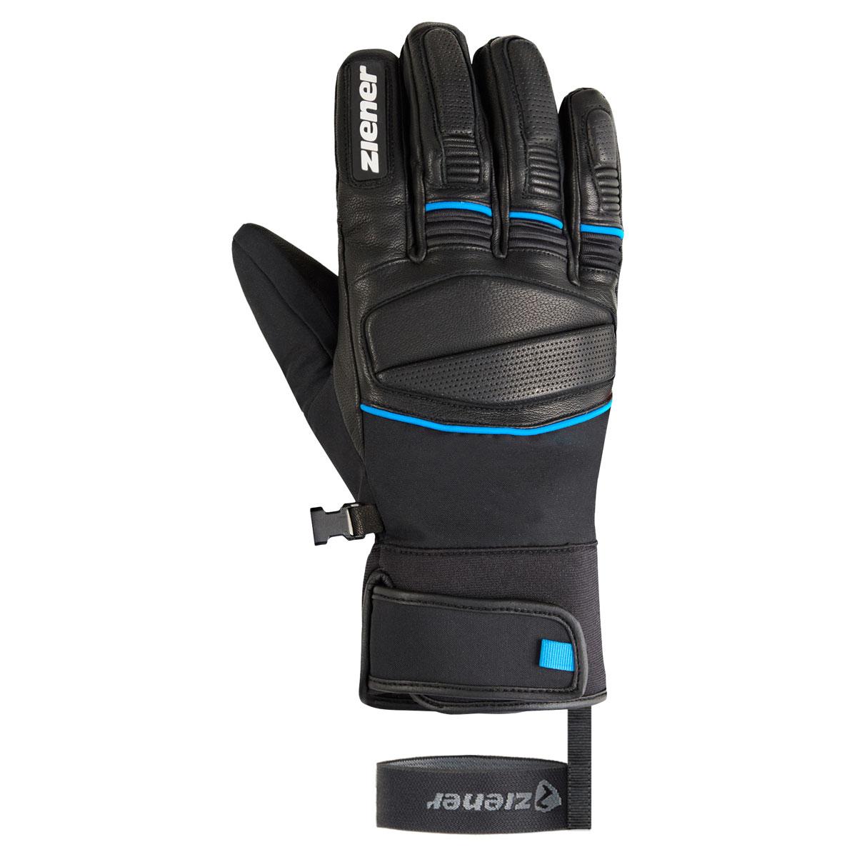 Ziener Guante Nieve Gomin-Z AS® Hombre Black Persian Blue