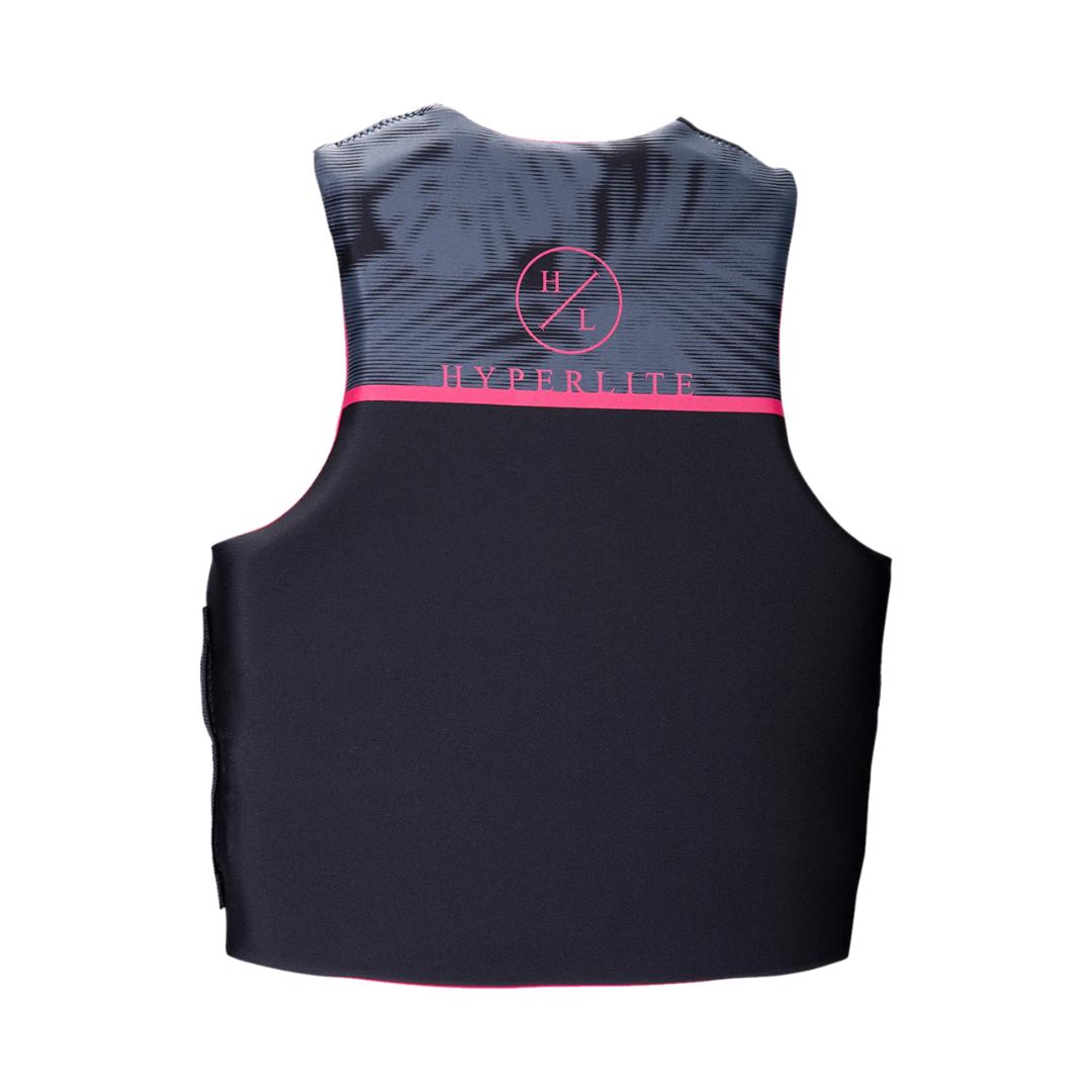 Hyperlite Chaleco Salvavidas Neopreno Rosado Mujer Talla S
