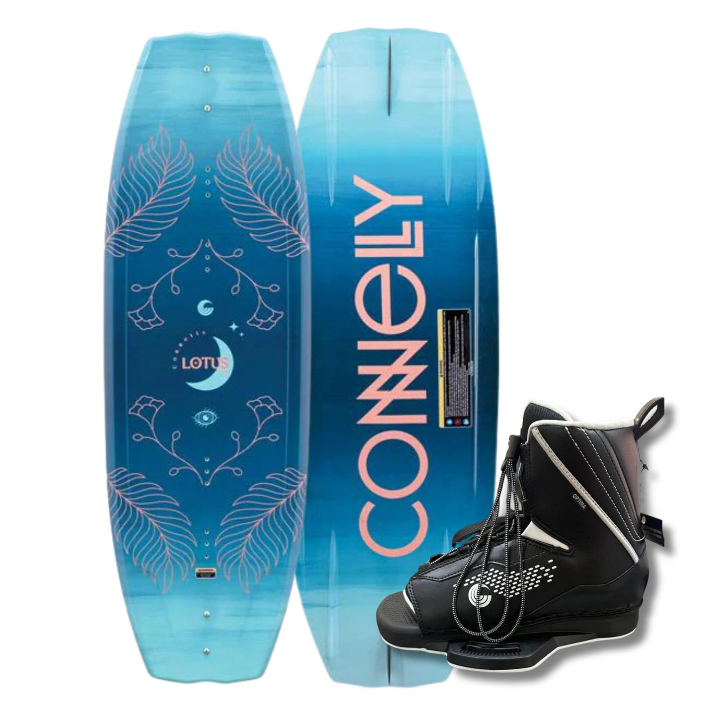 Connelly Wakeboard Lotus 134 con Bota Optima 5-8