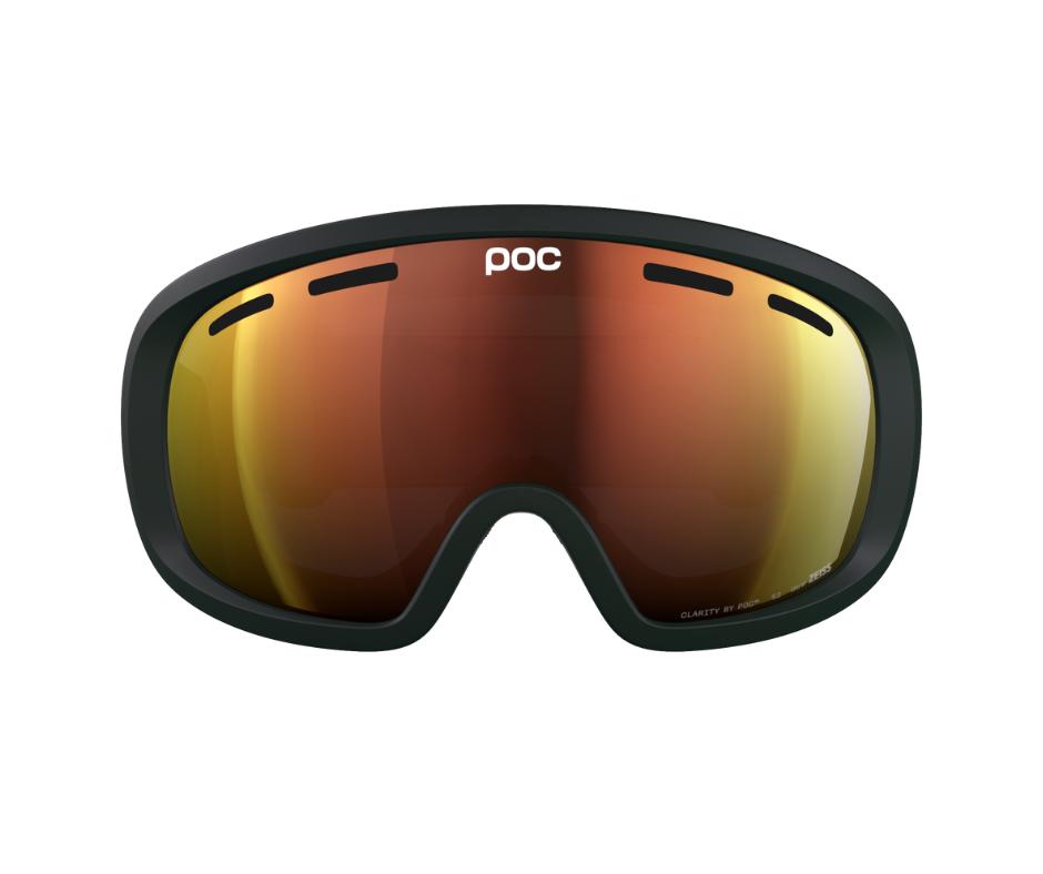 Poc Antiparras Fovea Mid Pargasite Green/Partly Sunny Orange
