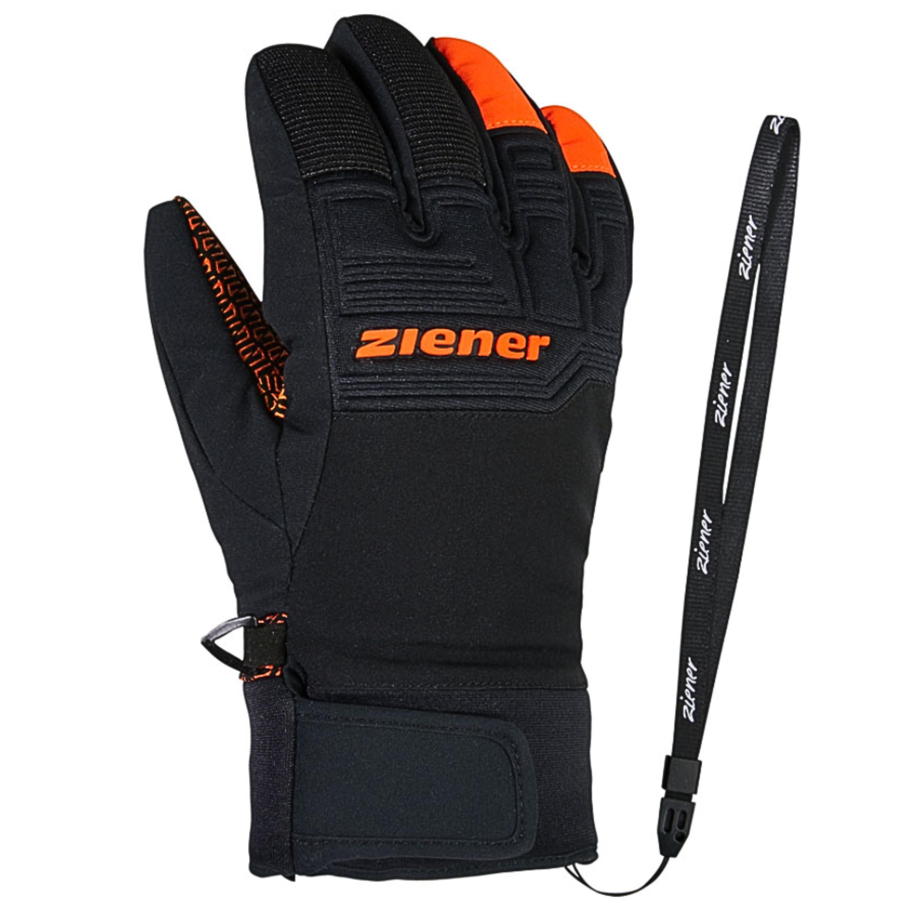 Ziener Guante Lanus AS® Pr Junior Brigth Orange