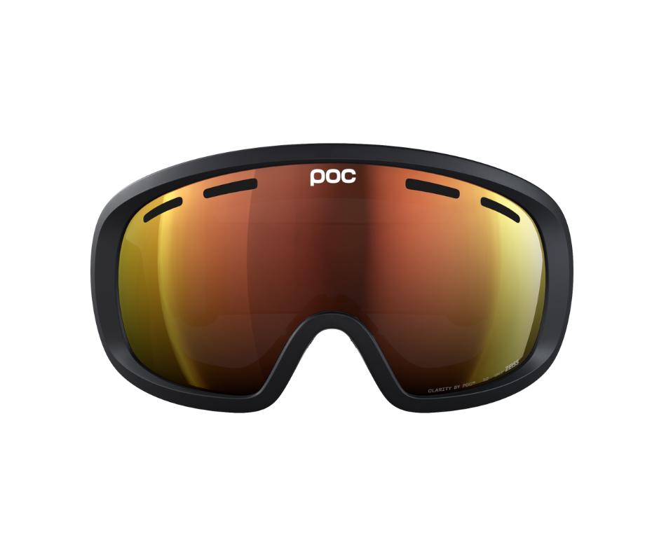 Poc Antiparras Fovea Mid Uranium Black/Partly Sunny Orange