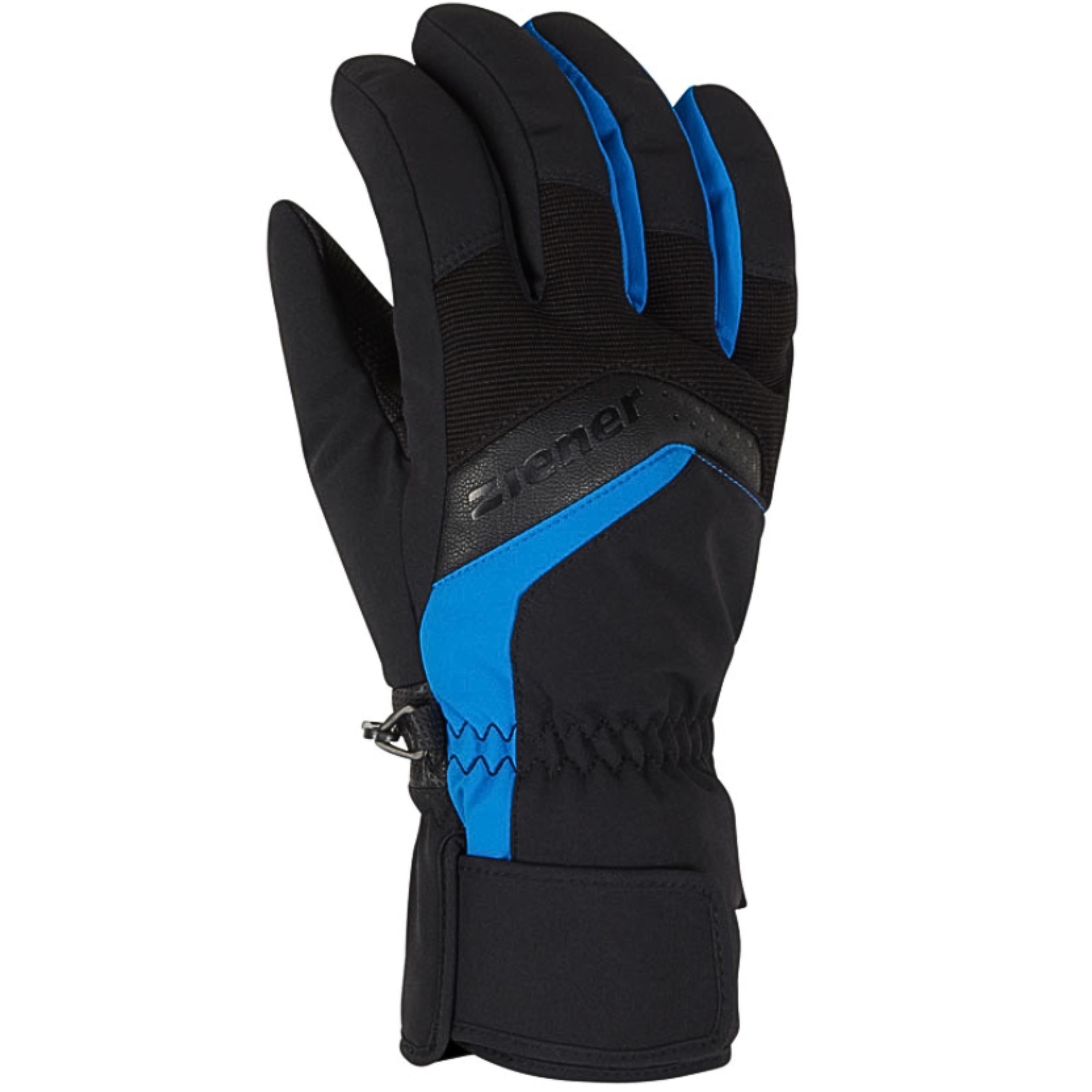 Ziener Guante Gabino Black Persian Blue