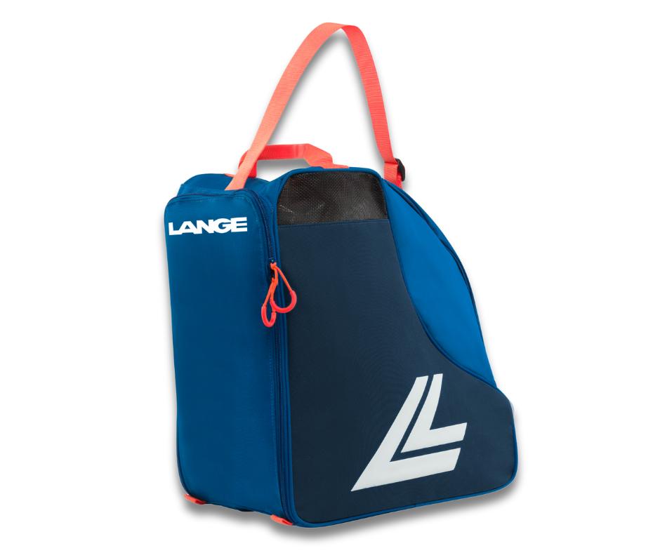 Lange Bolso Bota Azul Mediana