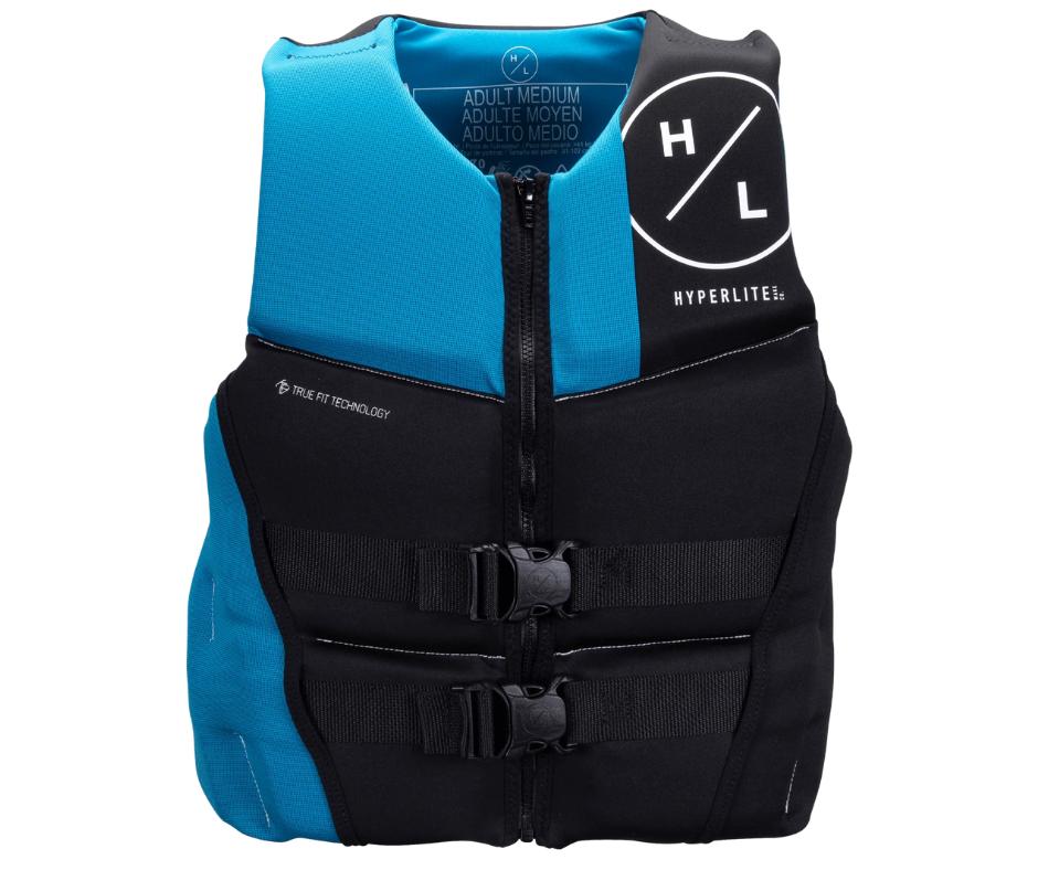Hyperlite Chaleco Salvavidas Hombre Primer Neopreno Azul