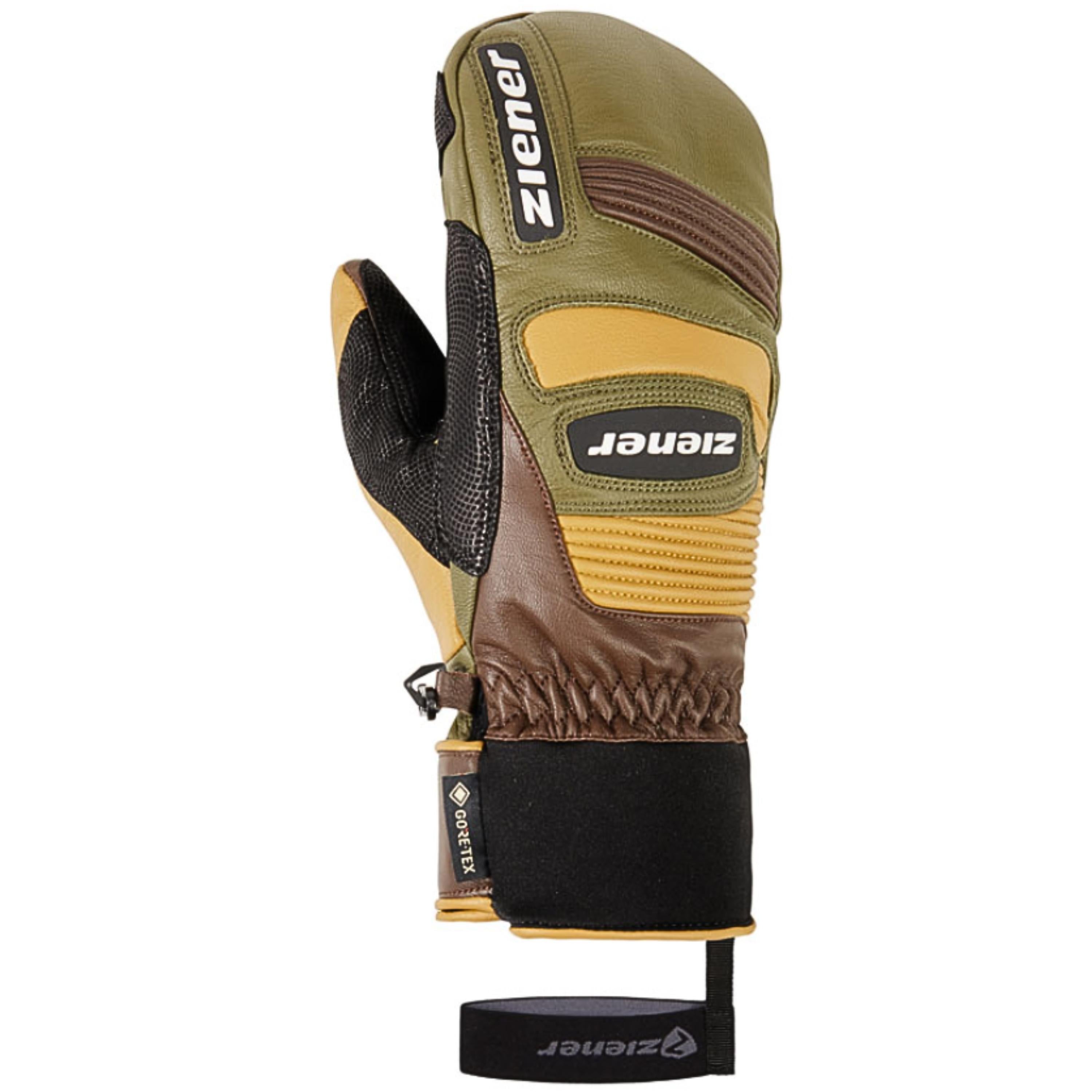 Ziener Guante Guardi GTX + GORE PLUS Warm Pr Mitón Dark Brown