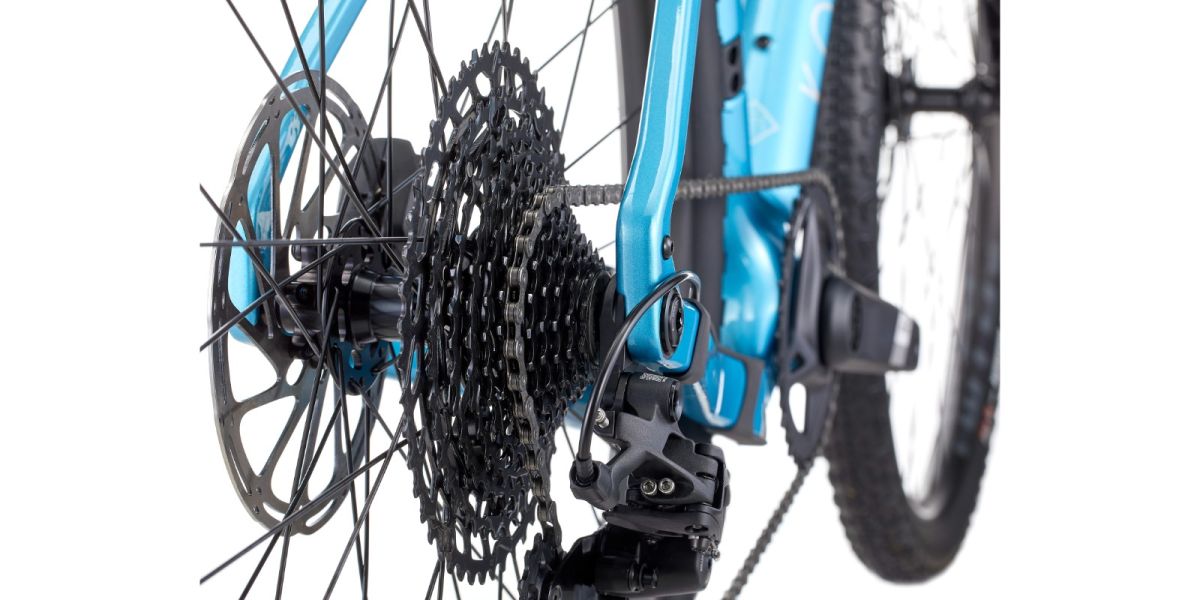 Bicicleta Kona 36E Ouroboros CR Celeste