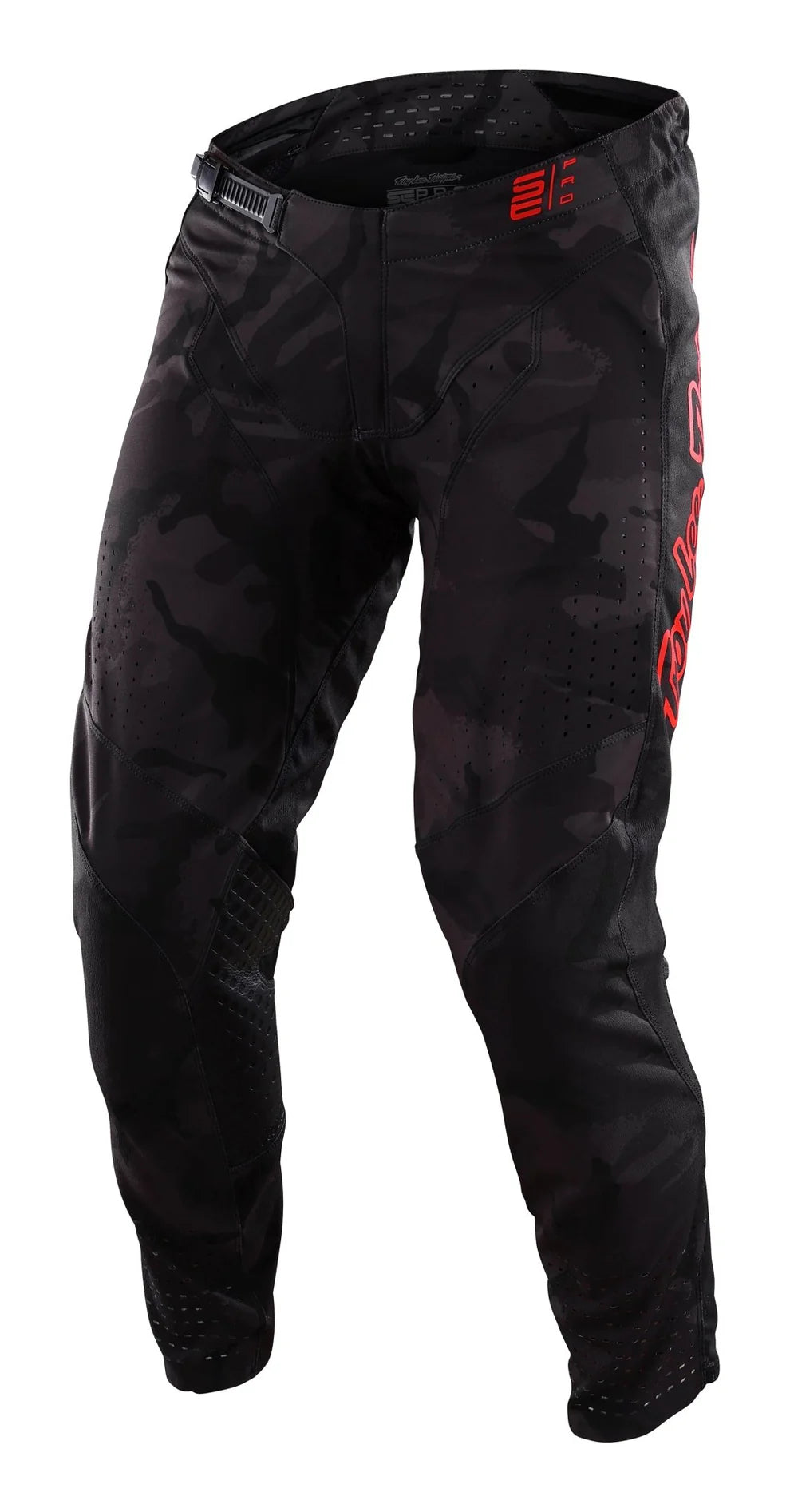 Troy Lee Designs Pantalones De Moto SE PRO SOLO Camo Black / Gray