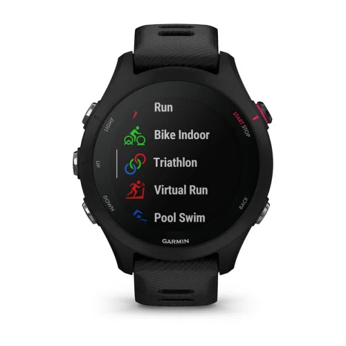 Garmin Reloj Forerunner 255 Music Black - Rideshop