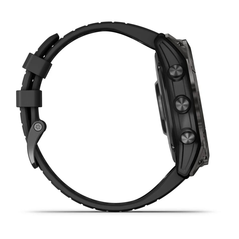 Garmin Epix™ Pro (Gen 2) – Sapphire | 51 mm Carbon Gray DLC Titanium with Black Band - Rideshop