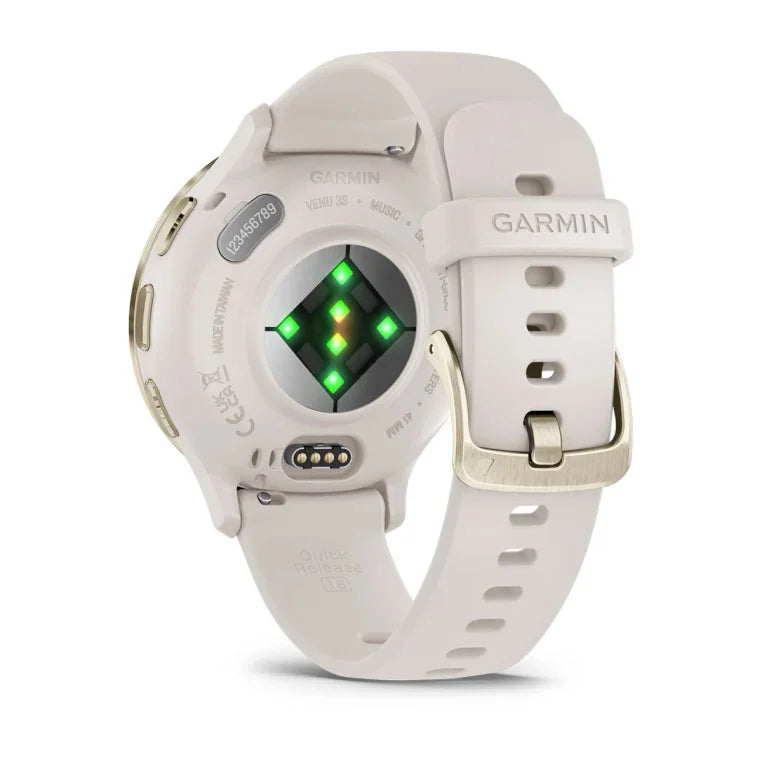 Reloj Inteligente Garmin Venu® 3S 41mm Ivory Soft Gold
