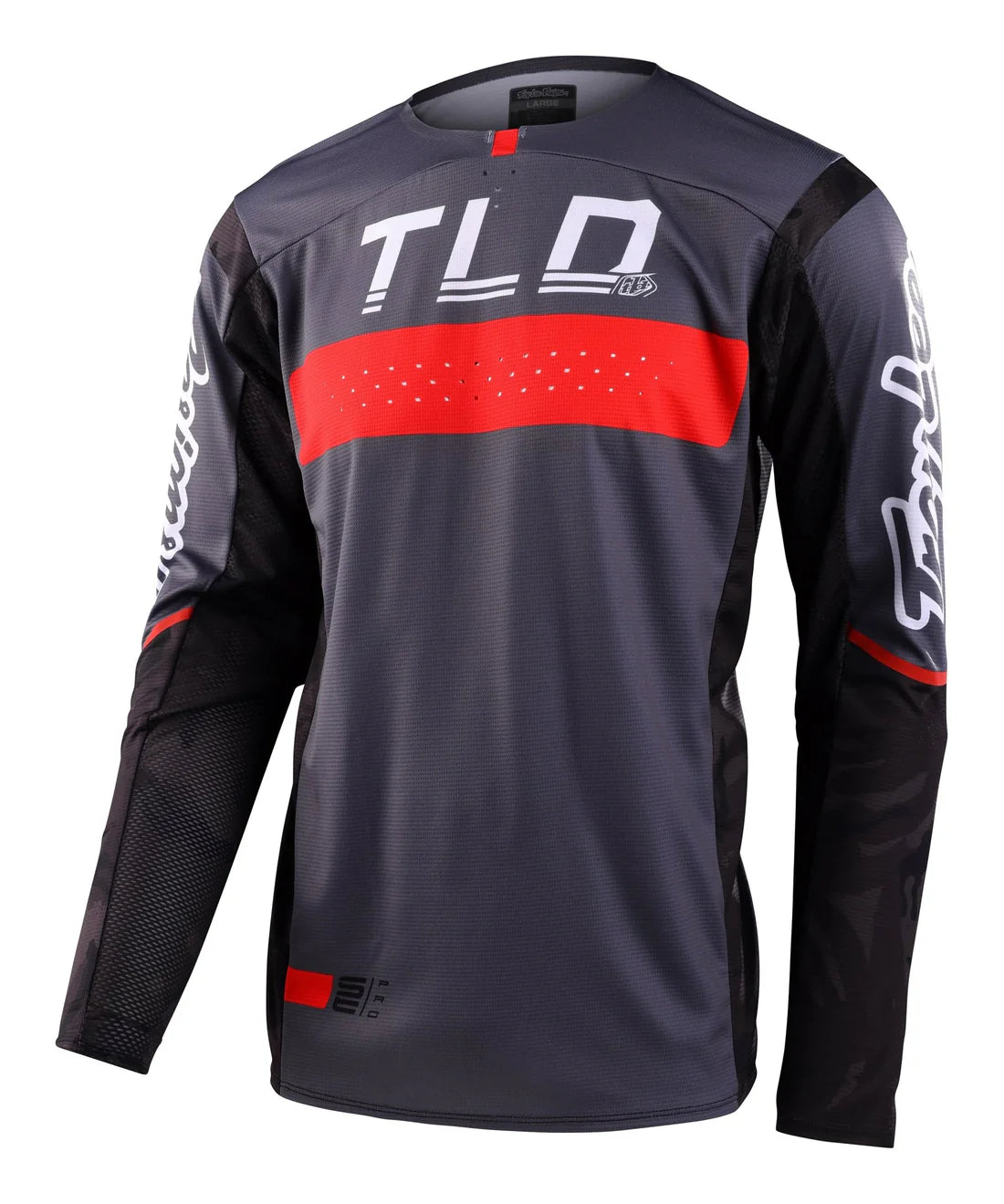 Troy Lee Designs Polera SE Pro Grid Camo Black / Gray