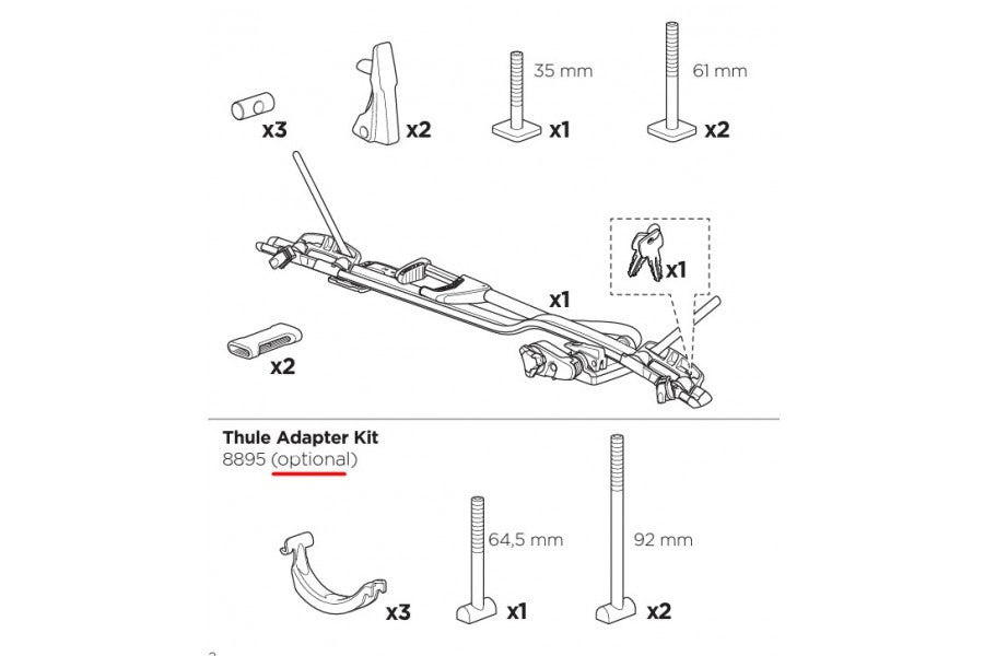 Thule Portabicicletas ProRide 598 - Rideshop