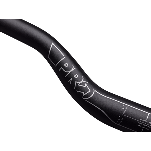 Manubrio Pro LT High Rise Black 740mm/31.8mm