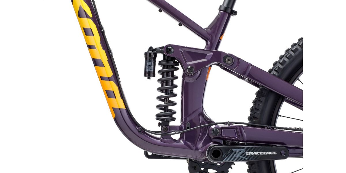 Bicicleta Kona Process X DH Morado