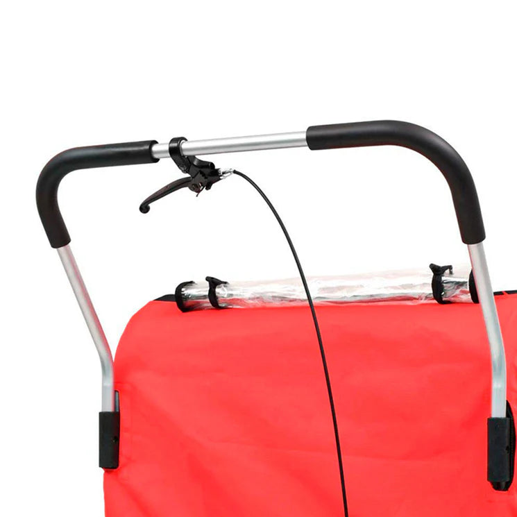 Carro Arrastre Trailer para Bicicletas 2 Niños BeRide