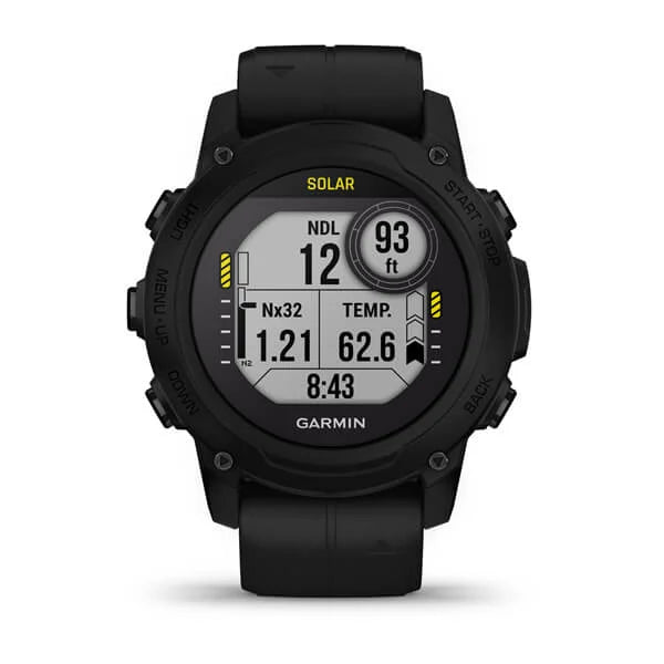 Reloj Inteligente Garmin Descent™ G1 Solar Negro