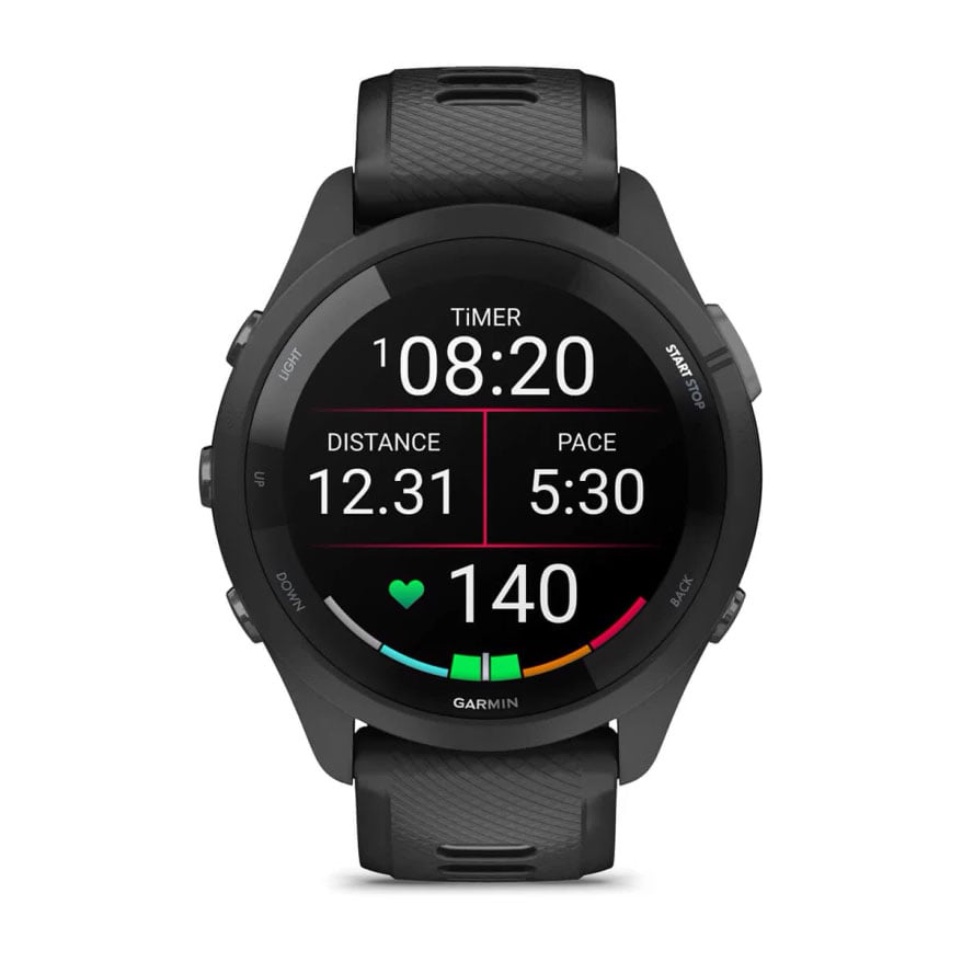 Garmin Reloj Forerunner® 265 Black - Rideshop