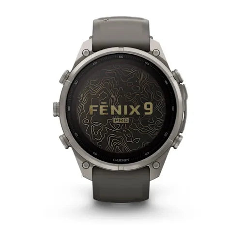 Smart Watch Garmin Fénix 9 Pro 47mm Solar Silver Gray