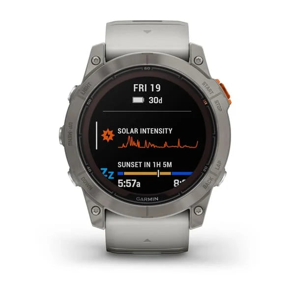 Reloj Inteligente Garmin fenix® 7X Pro – Sapphire Solar Titanium