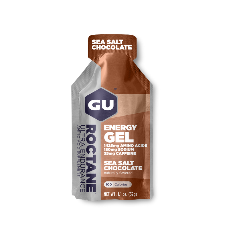 GU Energy Box Roctane Energy Gel, Sea Salt Chocolate