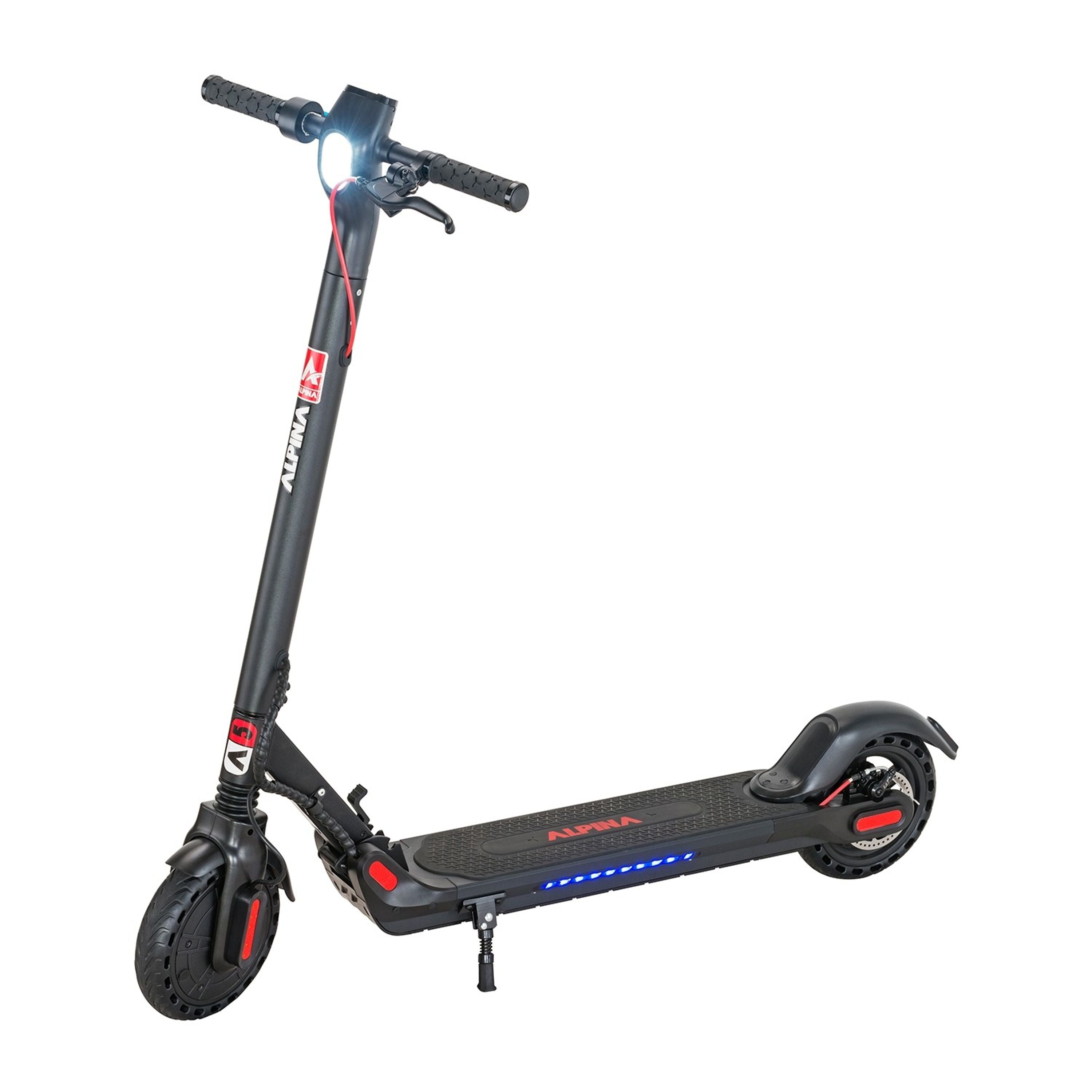 SCOOTER ELECTRICO ALPINA E-SCOOTER A5 NEGRO