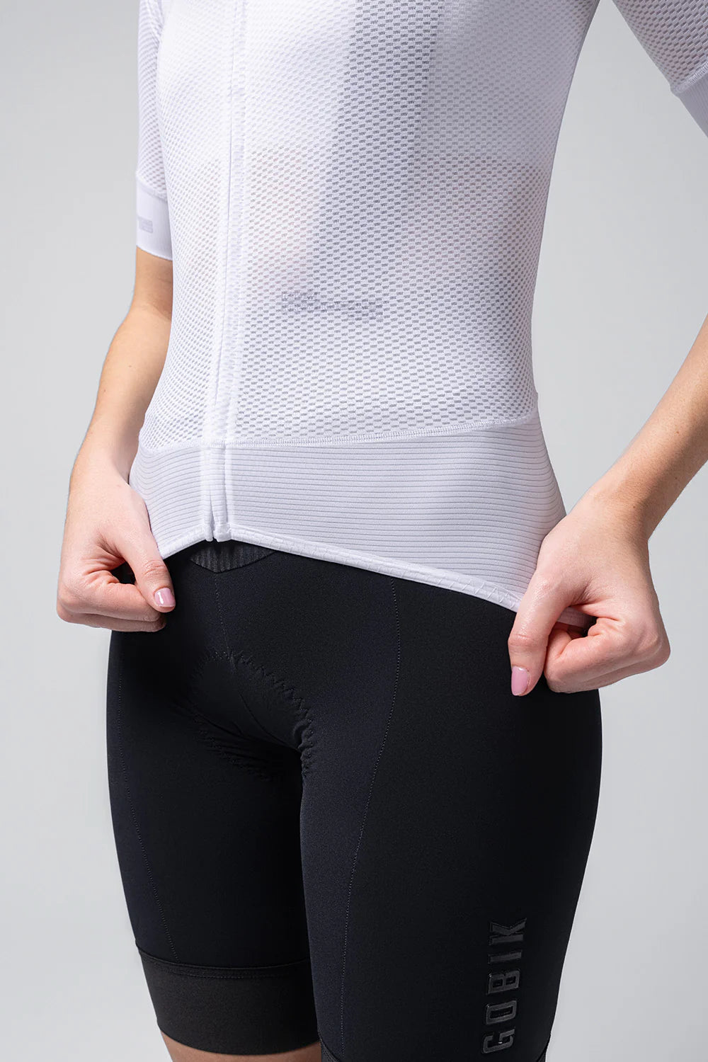 Gobik Maillot Manga Corta Carrera 2.0 Unisex Chalk