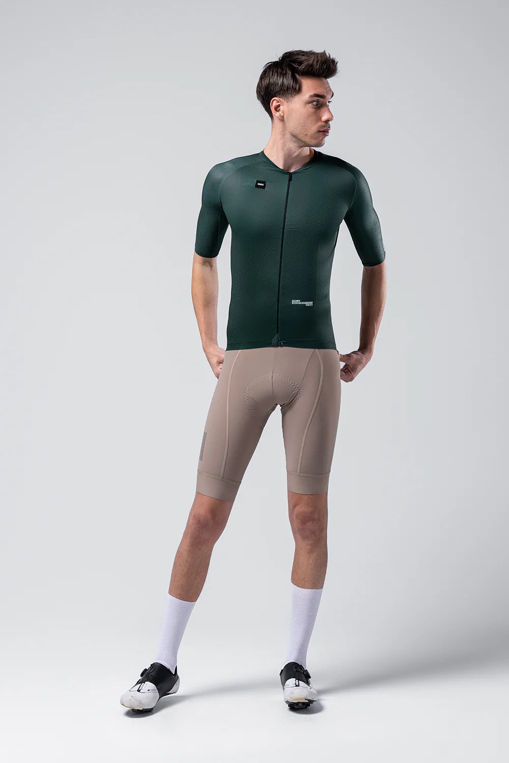 Gobik Maillot Manga Corta Infinity Unisex Bunker Green