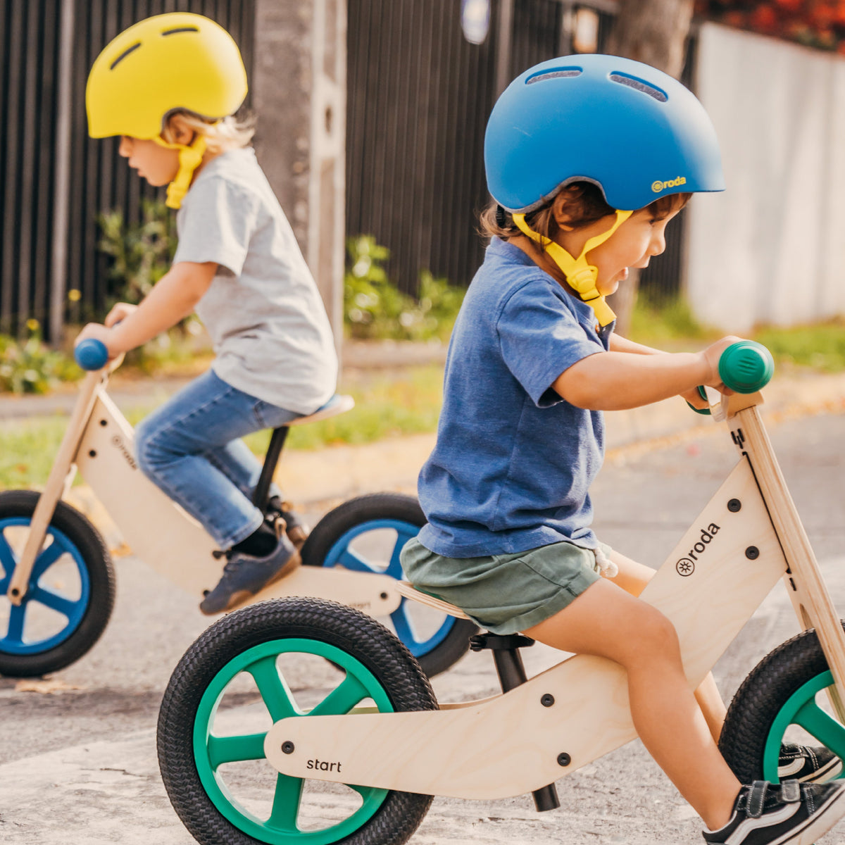 Bicicleta de Equilibrio de Madera para Niños Roda Start - vista 5