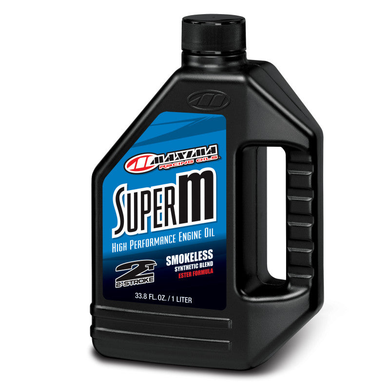 Aceite De Motor Super M Smokeless Premix 1 Litro Maxima Racing Oils