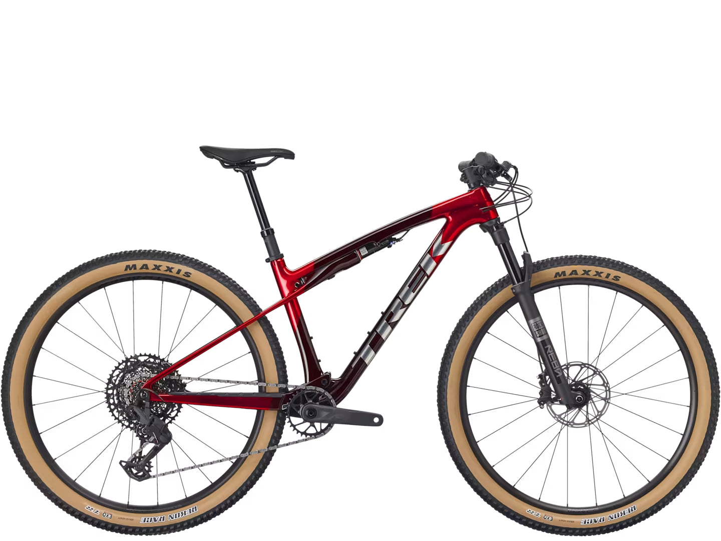 Bicicleta XC Trek Supercaliber SL 9.6 Gen 2 Roja
