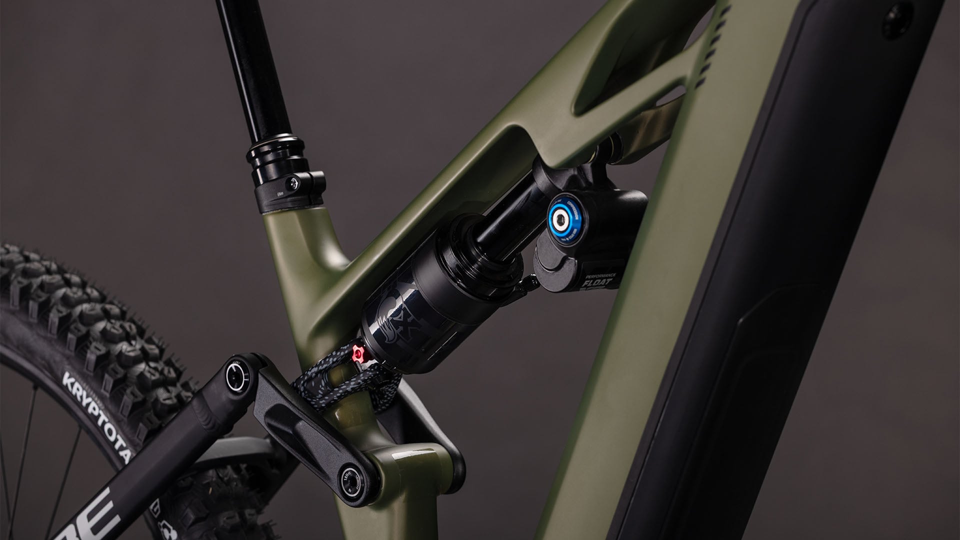 Bicicleta Eléctrica Cube Stereo Hybrid ONE77 HPC TM 800 Reedgreen´n´Matrix