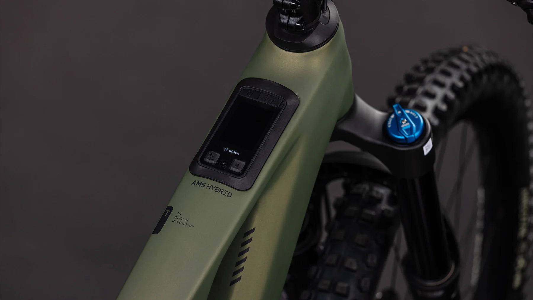 Bicicleta Eléctrica Cube AMS Hybrid ONE77 C:62 TM 600X Reedgreen´n´Matrix | Preventa - Entrega Septiembre 2026