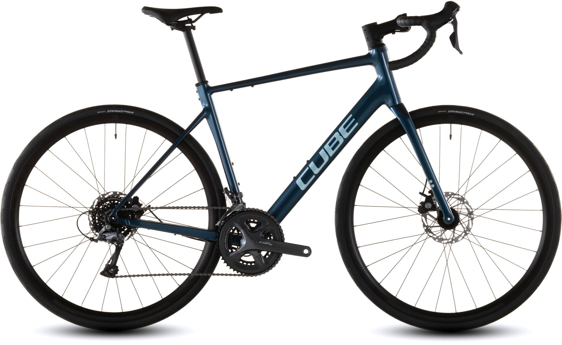 Bicicleta Ruta Cube Attain Pro Nautica´n´Prism