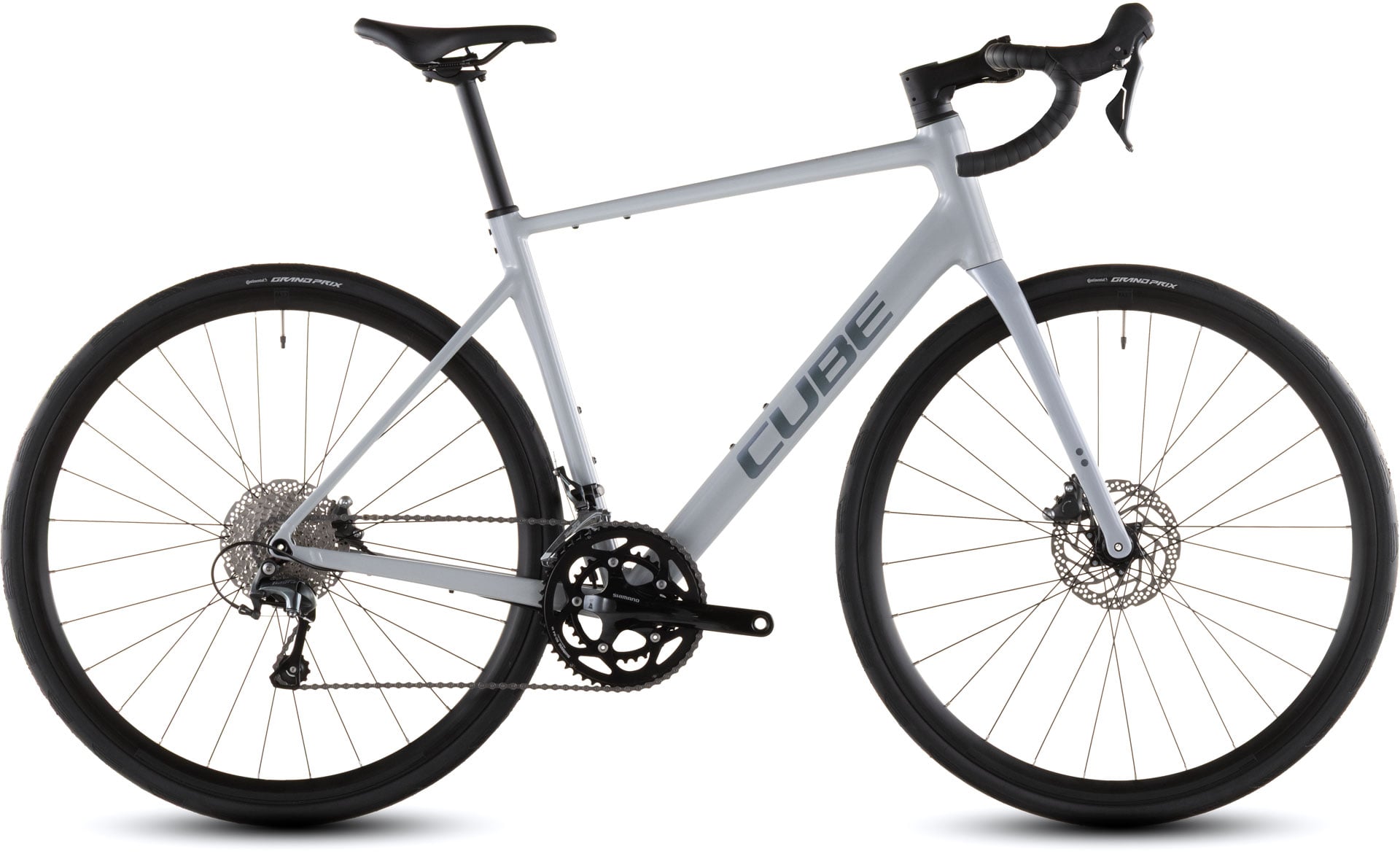 Bicicleta Ruta Cube Attain Race Foggrey´n´Shift