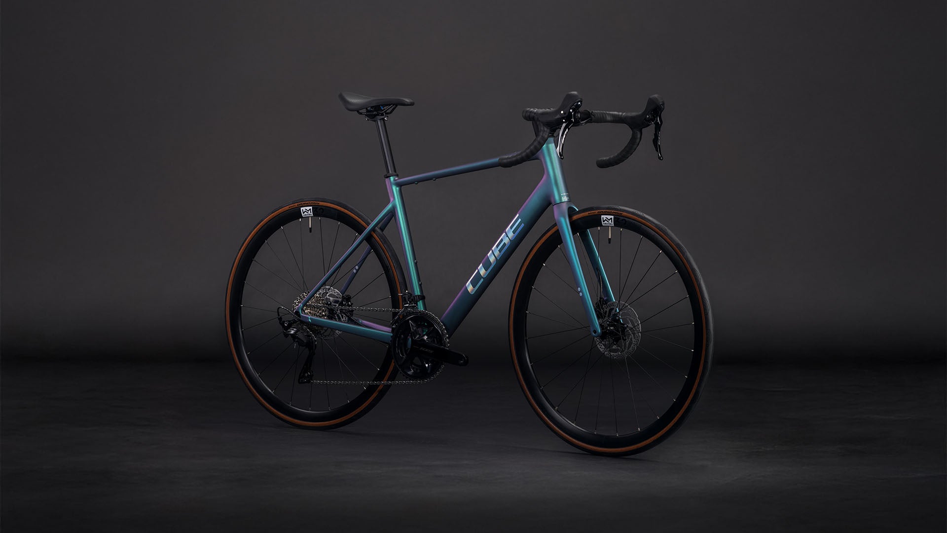 Bicicleta Ruta Cube Attain SLX Smaragdgrey´n´Prism | Preventa - Entrega Julio 2026
