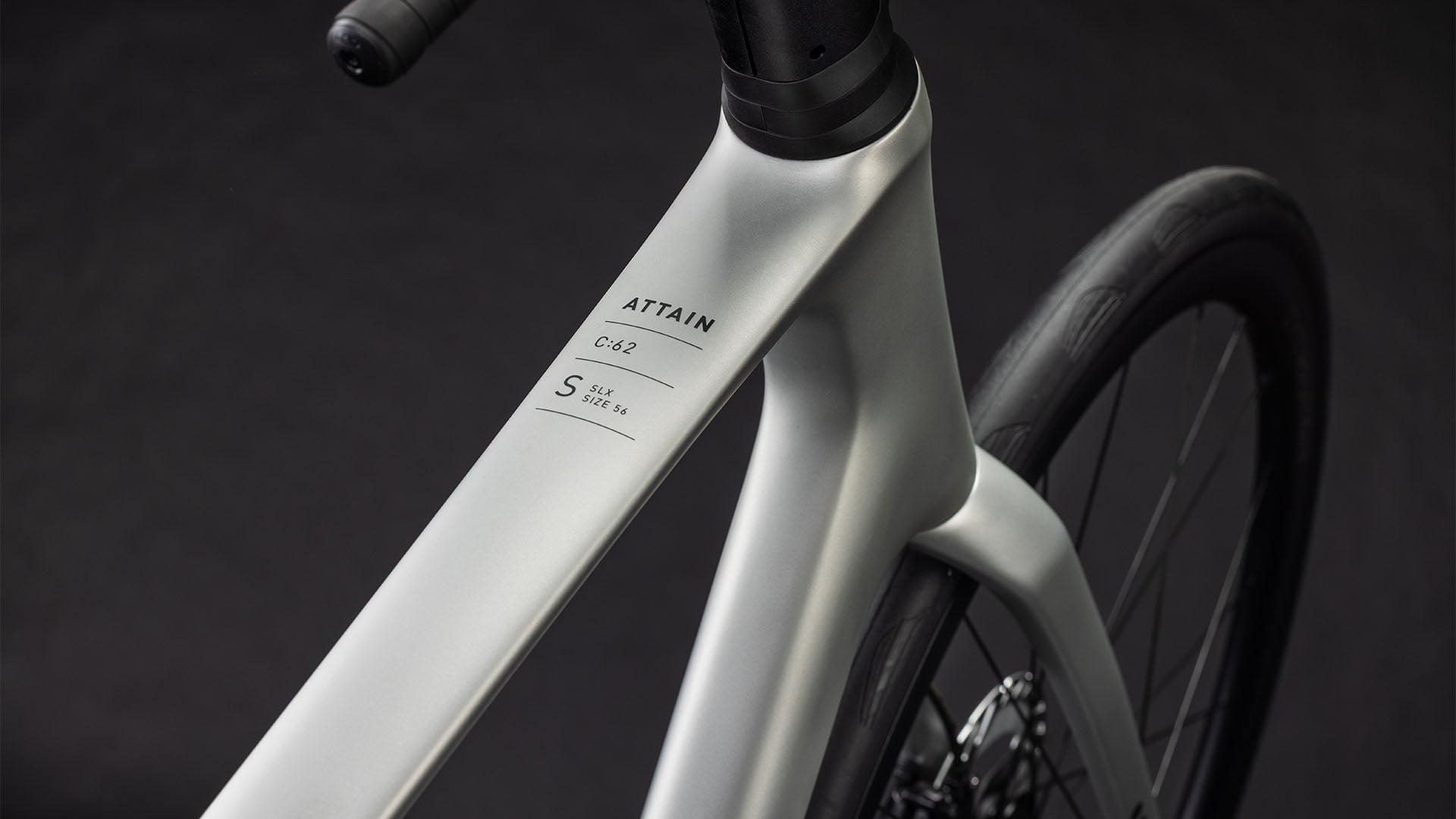 Bicicleta Ruta Cube Attain C:62 SLX Sleekgrey´n´Prism