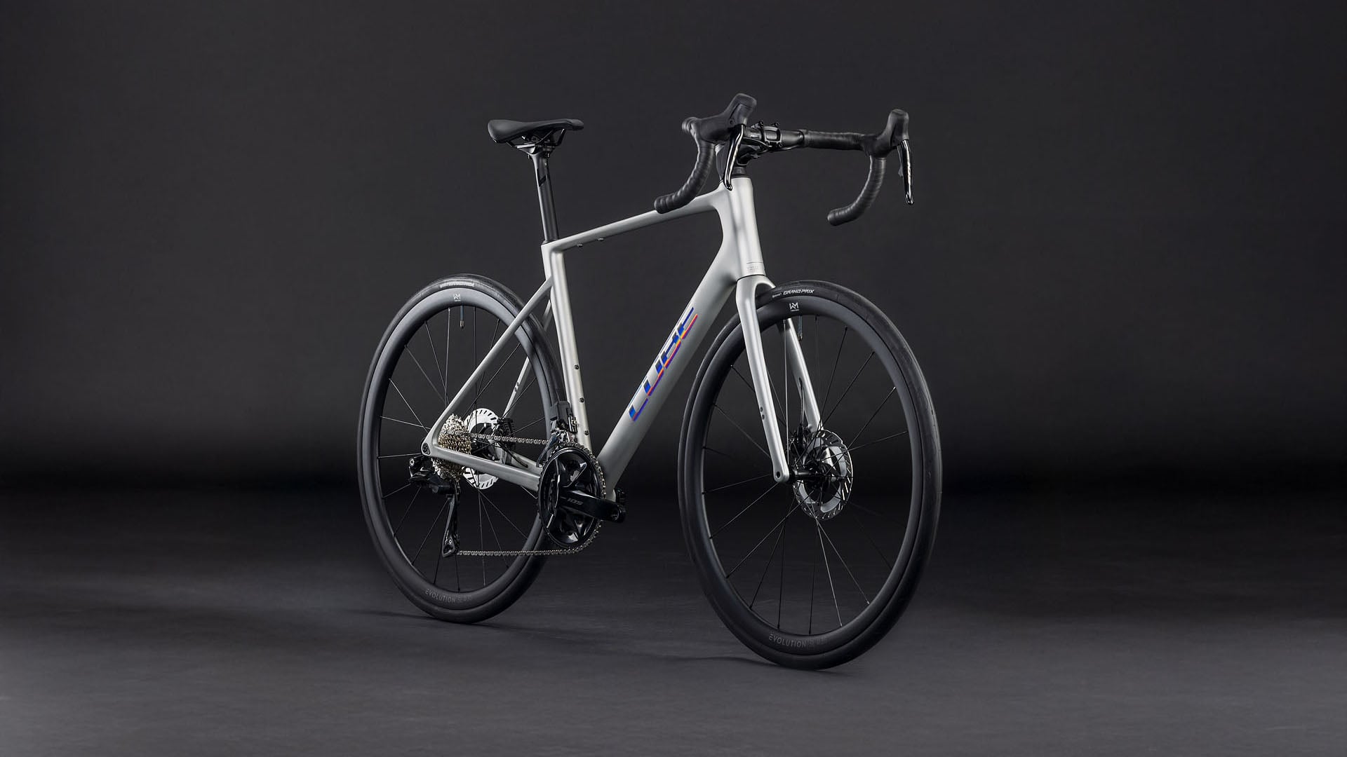 Bicicleta Ruta Cube Attain C:62 SLX Sleekgrey´n´Prism