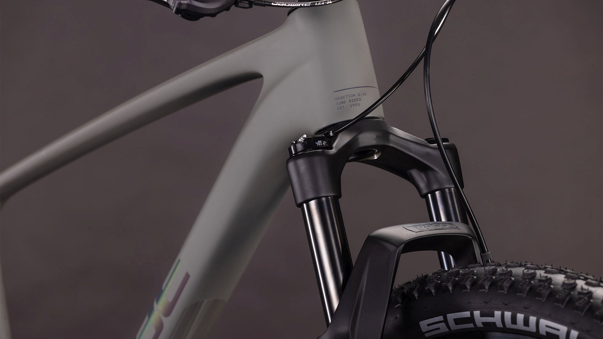Bicicleta Cube Reaction C:62 ONE Oldgrey´n´Black