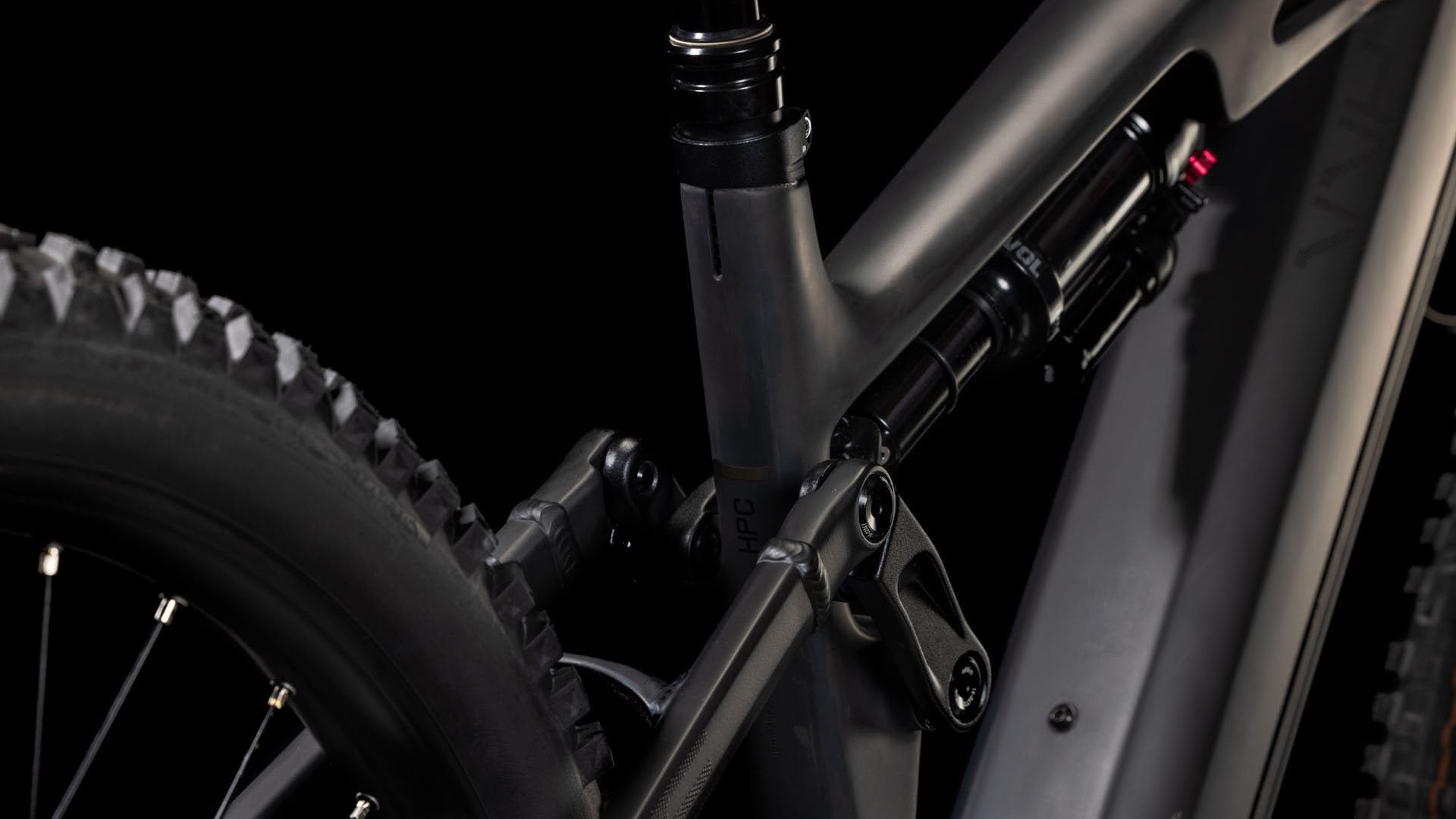 Bicicleta Eléctrica Cube Stereo Hybrid ONE77 HPC SLX 800 Blackline
