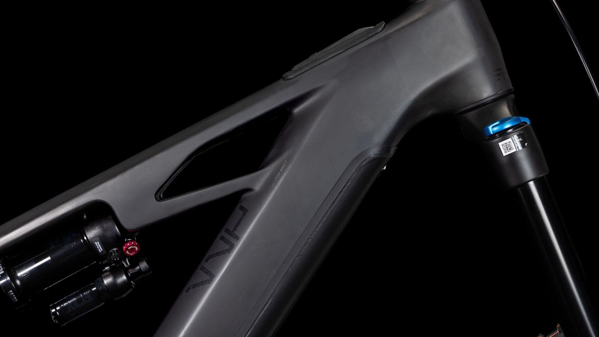 Bicicleta Eléctrica Cube Stereo Hybrid ONE77 HPC SLX 800 Blackline
