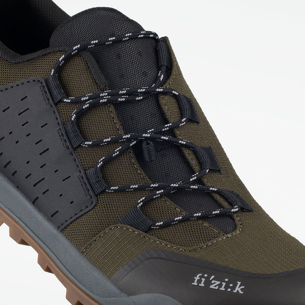 FIZIK Zapatillas de Bicicleta Ergolace X2 | Olive-Caramel - Rideshop