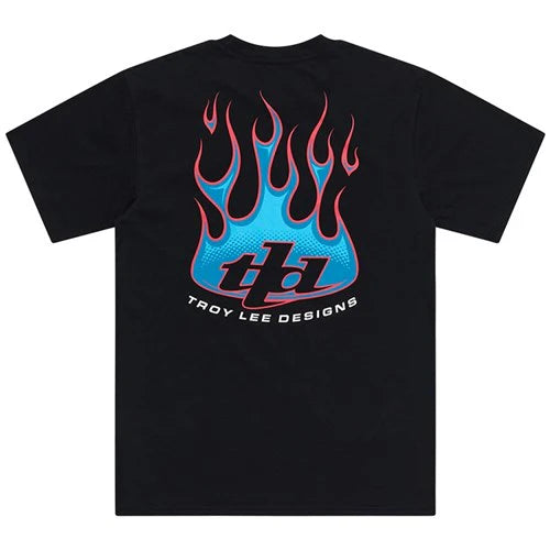 Troy Lee Designs Polera Torched Negro