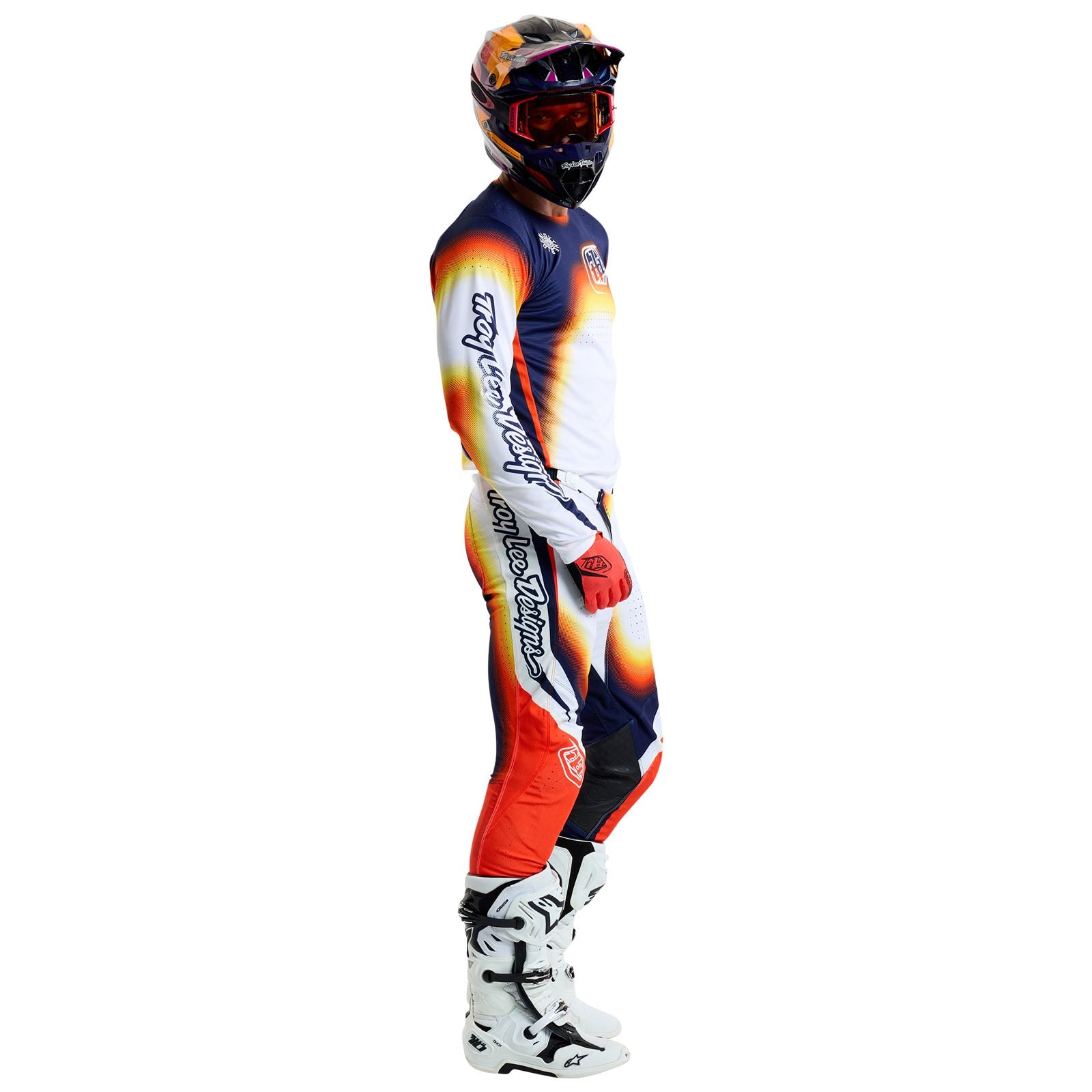 SE Pro Pant Array White / Navy