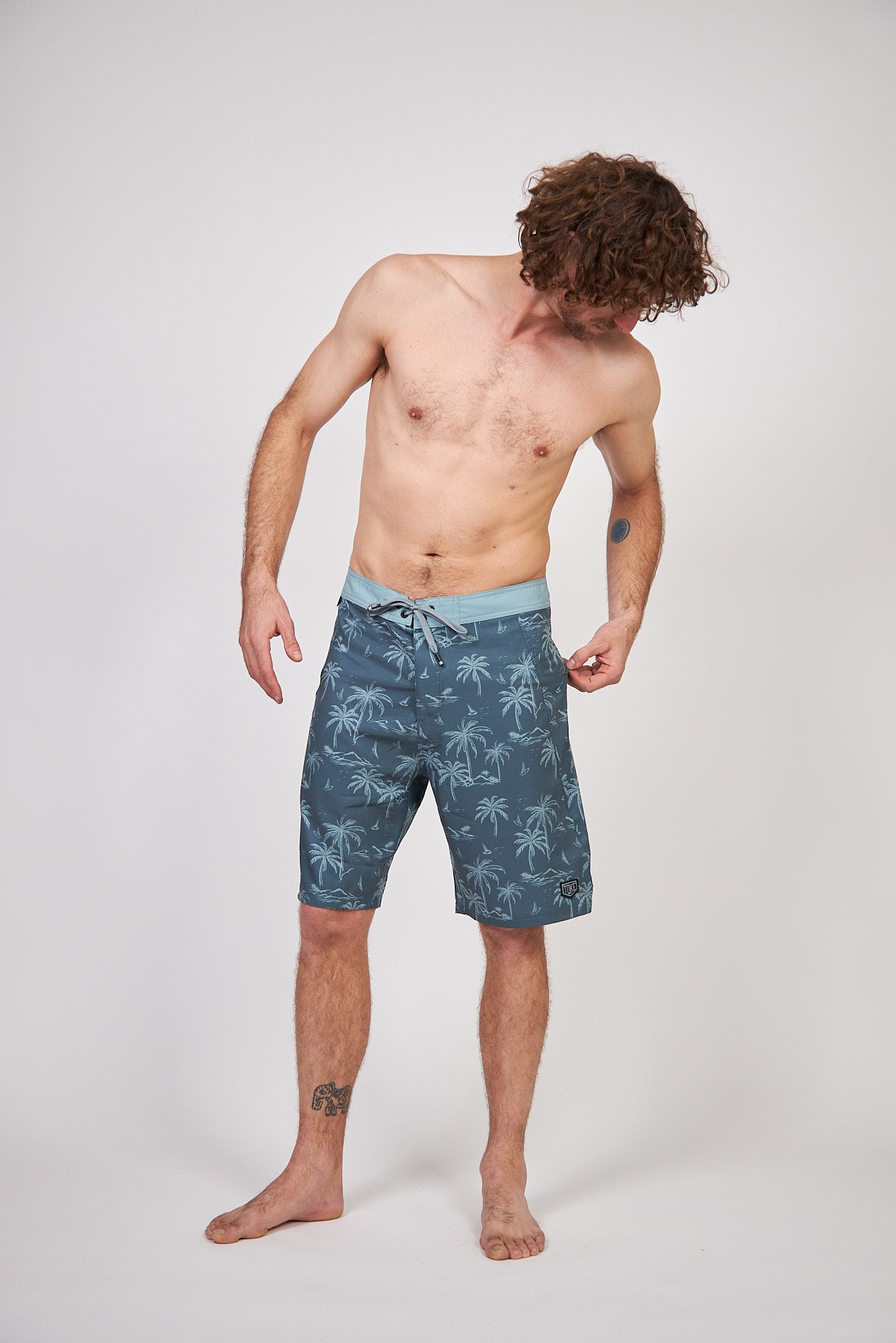 Traje de Baño Print Toke Azul